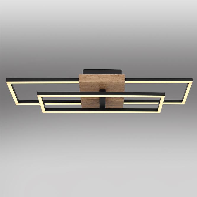 Lampe 67276-18 LED schwarz mat  PL