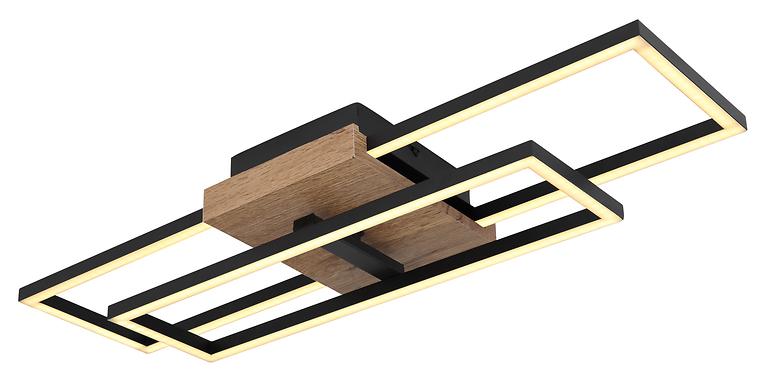 Lampe 67276-18 LED schwarz mat  PL