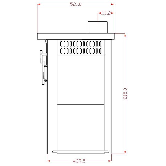 Küchenherd Prima 6 kW