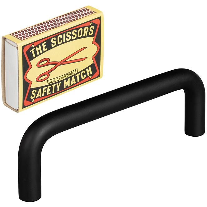 Möbelgriff Gissi 96 mm Matt Schwarz