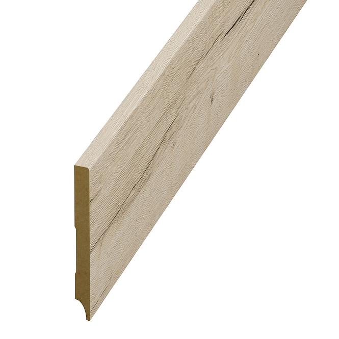 Sockelleiste Prestige MDF 2400x78x14mm Eiche Cresto WR 57516