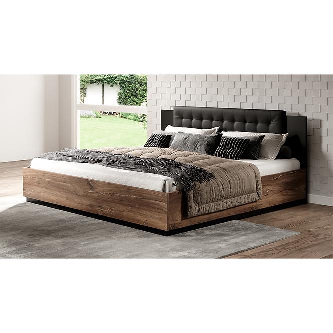 Bett 180/200 Sigma 32 Eiche flagstaf dunkel,4