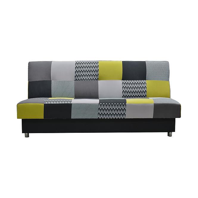 Sofa Zigzak mix Gelb