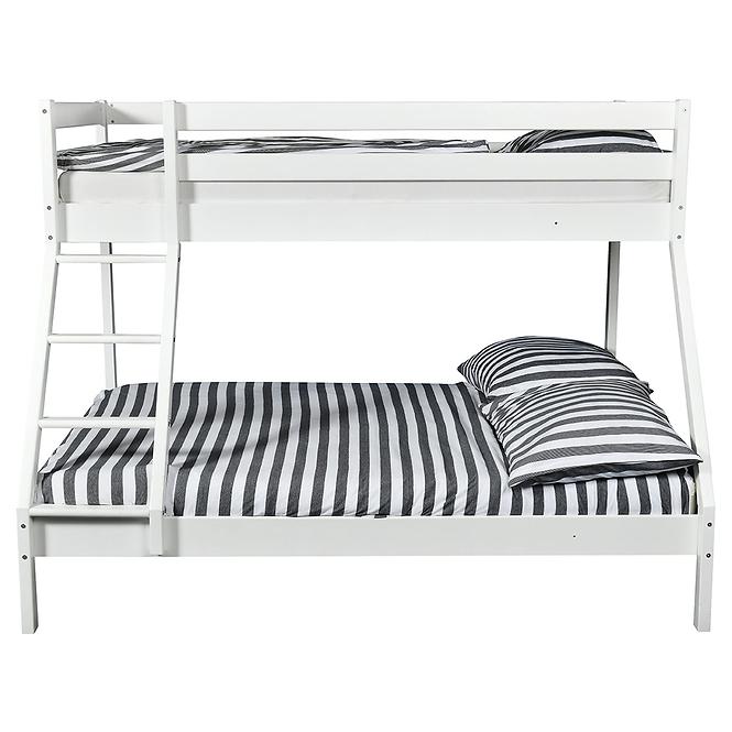 Bett aus buche Mike 200x90/140 white