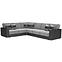 Ecksofa Nero Eco Leder mat R 587 + mati 11 g3,2