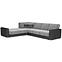 Ecksofa Nero Eco Leder mat R 587 + mati 11 g3,5
