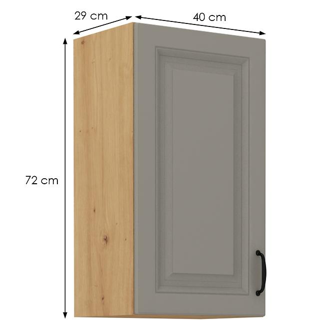Küchenschrank Stilo claygrey/artisan 40G-72 1F,2