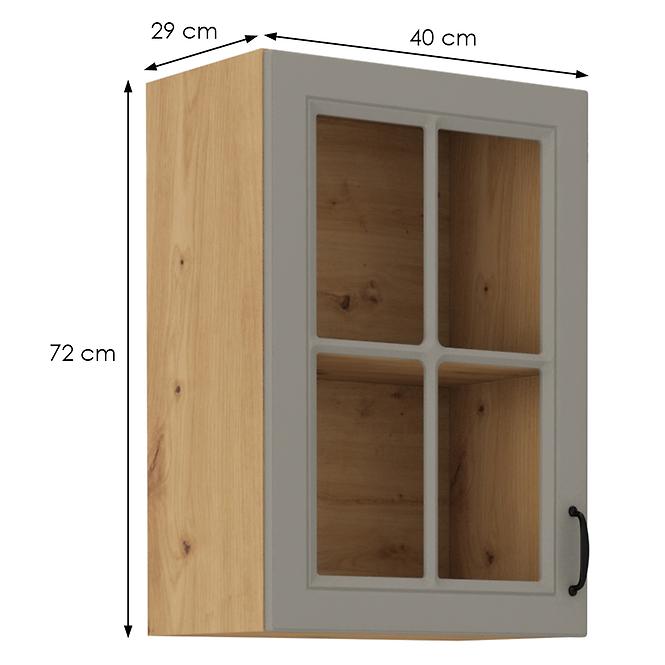 Küchenschrank Stilo claygrey/artisan 40GS-72 1F,2