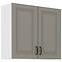 Küchenschrank Stilo claygrey/weiß 80G-72 2F