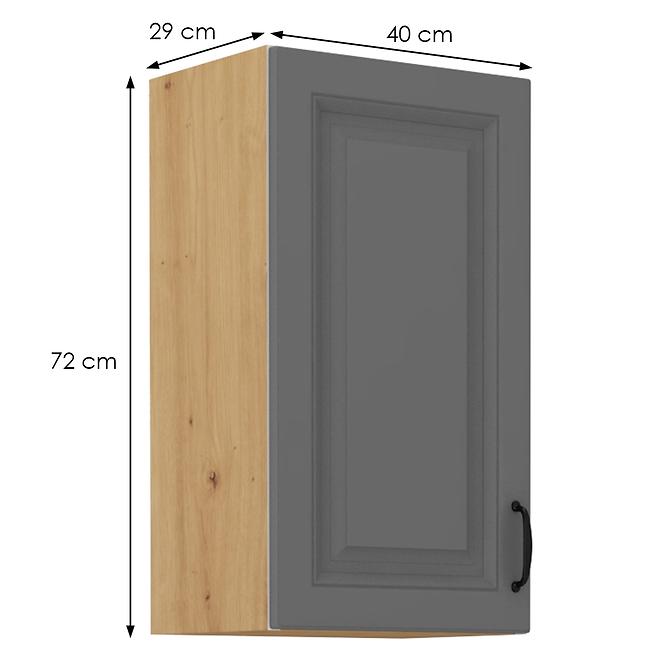 Küchenschrank Stilo dustgrey/artisan 40G-72 1F,2