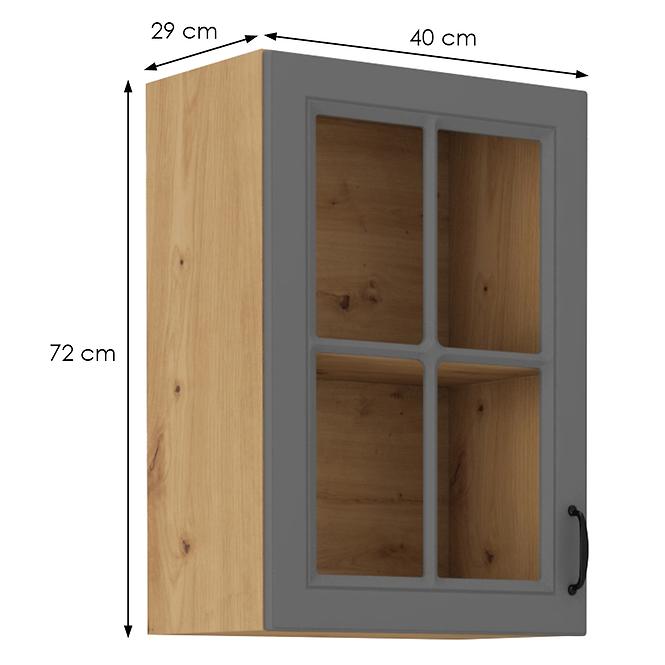 Küchenschrank Stilo dustgrey/artisan 40GS-72 1F,2
