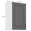 Küchenschrank Stilo dustgrey/weiß 45G-72 1F,2