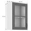 Küchenschrank Stilo dustgrey/weiß 40GS-72 1F,2