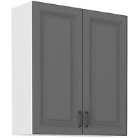 Küchenschrank Stilo dustgrey/weiß 80G-90 2F