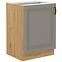 Küchenschrank Stilo claygrey/artisan 60D 1F BB