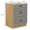 Küchenschrank Stilo claygrey/artisan 60D 3S BB,2