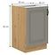 Küchenschrank Stilo claygrey/artisan 50ZL 1F BB,2
