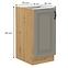 Küchenschrank Stilo claygrey/artisan 40D 1F BB,2