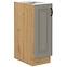 Küchenschrank Stilo claygrey/artisan 30D cargo BB
