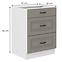Küchenschrank Stilo claygrey/weiß 60D 3S BB,2