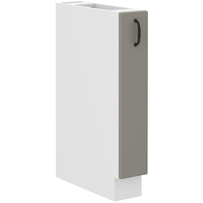 Küchenschrank Stilo claygrey/weiß 15D cargo BB