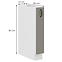 Küchenschrank Stilo claygrey/weiß 15D cargo BB,2