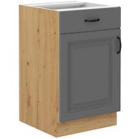 Küchenschrank Stilo dustgrey/artisan 50D 1F 1S BB