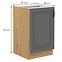 Küchenschrank Stilo dustgrey/artisan 50ZL 1F BB,2