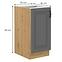 Küchenschrank Stilo dustgrey/artisan 40D 1F BB,2