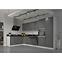 Küchenschrank Stilo dustgrey/weiß 105 ND 1F BB,6