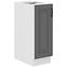 Küchenschrank Stilo dustgrey/weiß 30D cargo BB