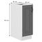 Küchenschrank Stilo dustgrey/weiß 30D cargo BB,2