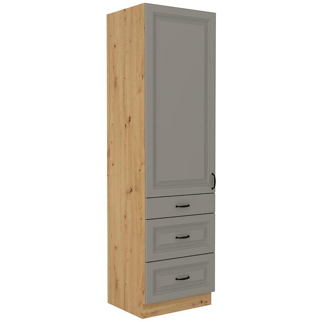 Küchenschrank Stilo claygrey/artisan 60DKS-210 3S 1F