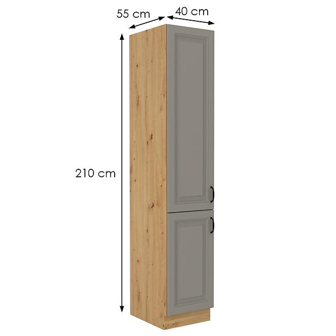 Küchenschrank Stilo claygrey/artisan 40DK-210 2F,2