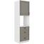 Küchenschrank Stilo claygrey/weiß 60DPS-210 3S 1F