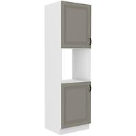 Küchenschrank Stilo claygrey/weiß 60DP-210 2F