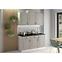 Küchenschrank Stilo claygrey/weiß 60DP-210 2F,4