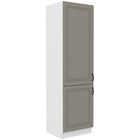 Küchenschrank Stilo claygrey/weiß 60LO-210 2F