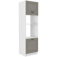 Küchenschrank Stilo claygrey/weiß 60DMP-210 2F