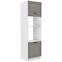Küchenschrank Stilo claygrey/weiß 60DMP-210 2F
