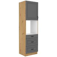 Küchenschrank Stilo dustgrey/artisan 60DPS-210 3S 1F