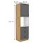 Küchenschrank Stilo dustgrey/artisan 60DPS-210 3S 1F,2