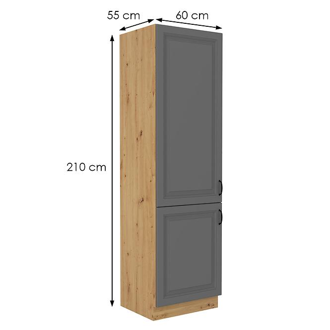 Küchenschrank Stilo dustgrey/artisan 60LO-210 2F,2