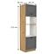 Küchenschrank Stilo dustgrey/artisan 60DMP-210 2F,2