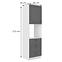 Küchenschrank Stilo dustgrey/weiß 60DPS-210 3S 1F,2