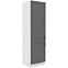Küchenschrank Stilo dustgrey/weiß 60LO-210 2F