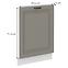 Türen für Einbauspülmaschine Küchenschrank Stilo claygrey/weiß 713x596,2
