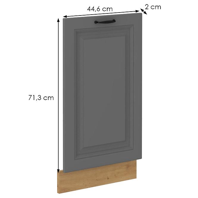Türen für Einbauspülmaschine Küchenschrank Stilo dustgrey/artisan 713x446,2