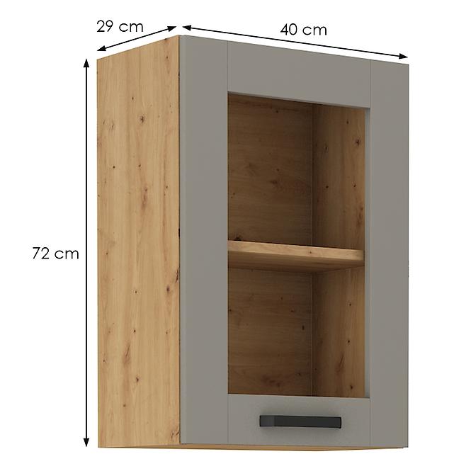 Küchenschrank Luna claygrey/artisan 40GS-72 1F,2