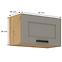 Küchenschrank Luna claygrey/artisan 60GU-36 1F,2